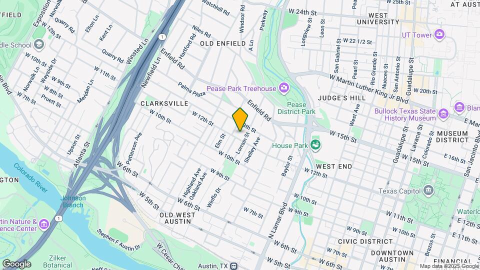 1404 W 12th St Map and Location Details