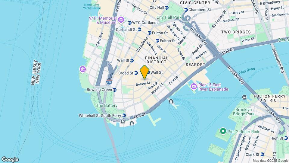 15 William St Mapa y Detalles de la Ubicación