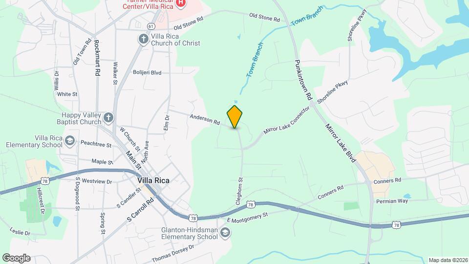 96 Anderson Rd Map and Location Details