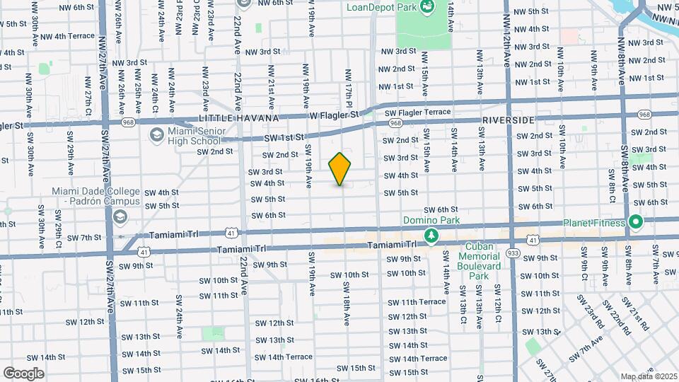 432 SW 18th Ave Map and Location Details
