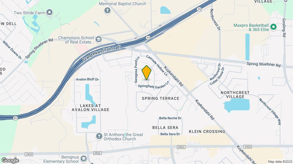 21711 Prairie Spring Ln Map and Location Details