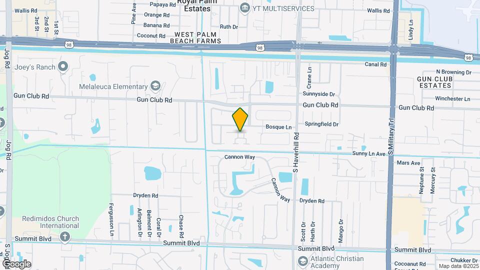 5280 Bosque Ln Map and Location Details