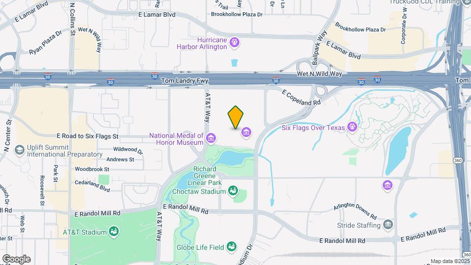 1200 Nolan Ryan Expy Map and Location Details