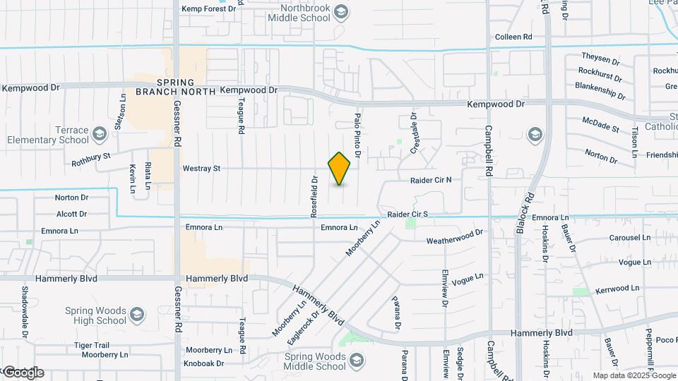 2519 Parana Dr Map and Location Details