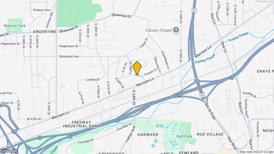 2912 S 23rd St Mapa y Detalles de la Ubicación