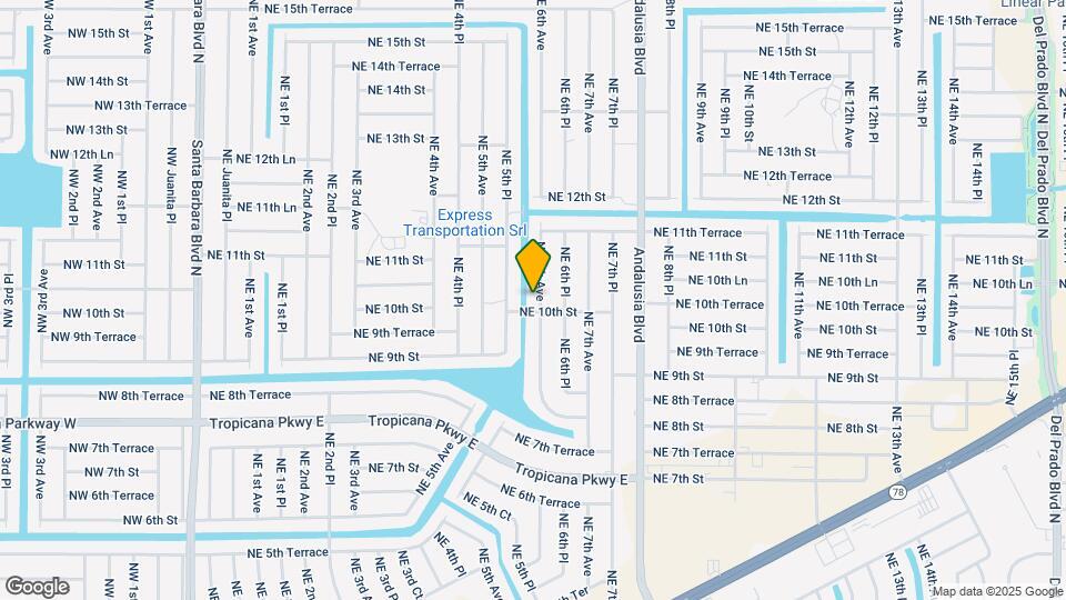 1006 NE 6th Ave Map and Location Details