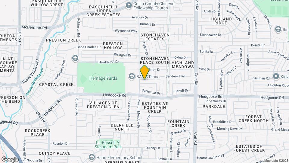 4433 English Oak Dr Map and Location Details