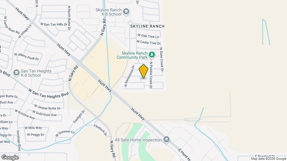 886 W Desert Hills Dr Map and Location Details