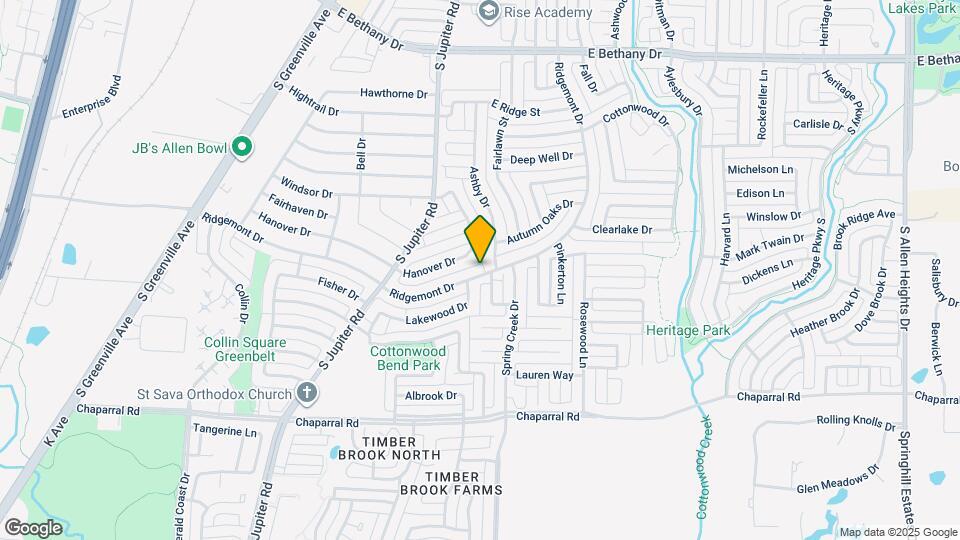 635 Ridgemont Dr Map and Location Details