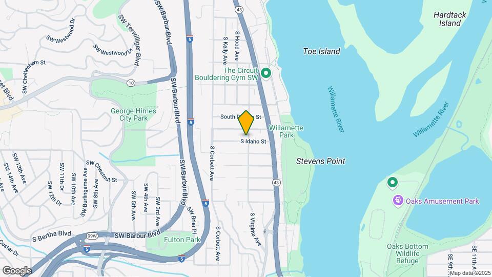 Willamette Park Apartments Map and Location Details