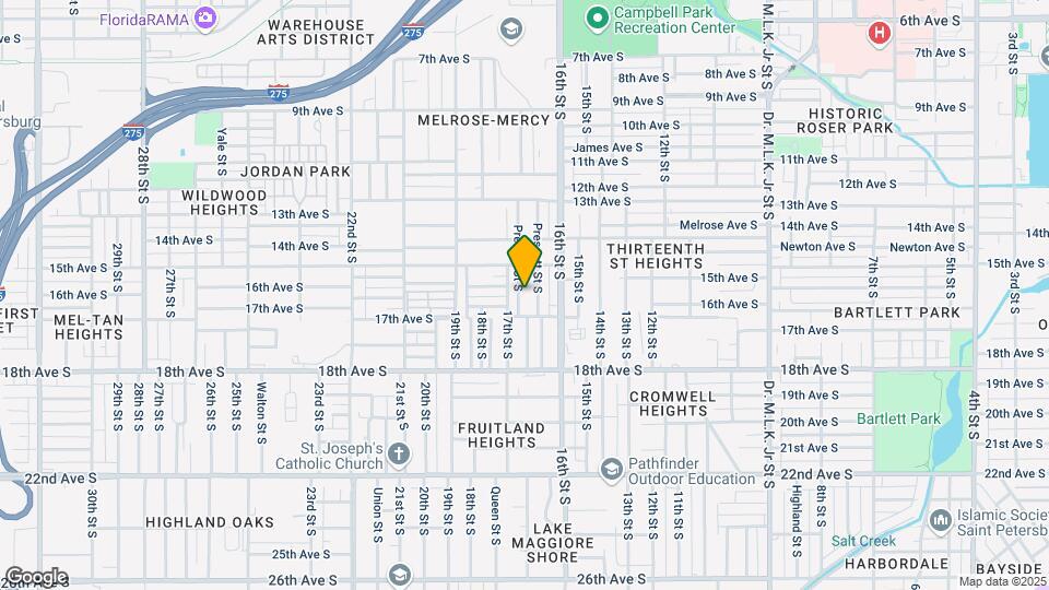 1608 Preston St S Map and Location Details