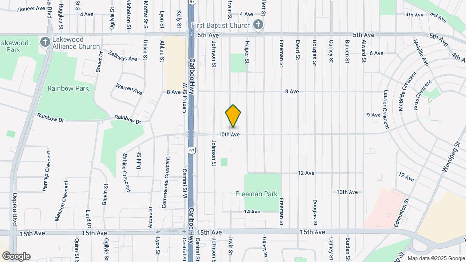 978 Irwin St Map and Location Details