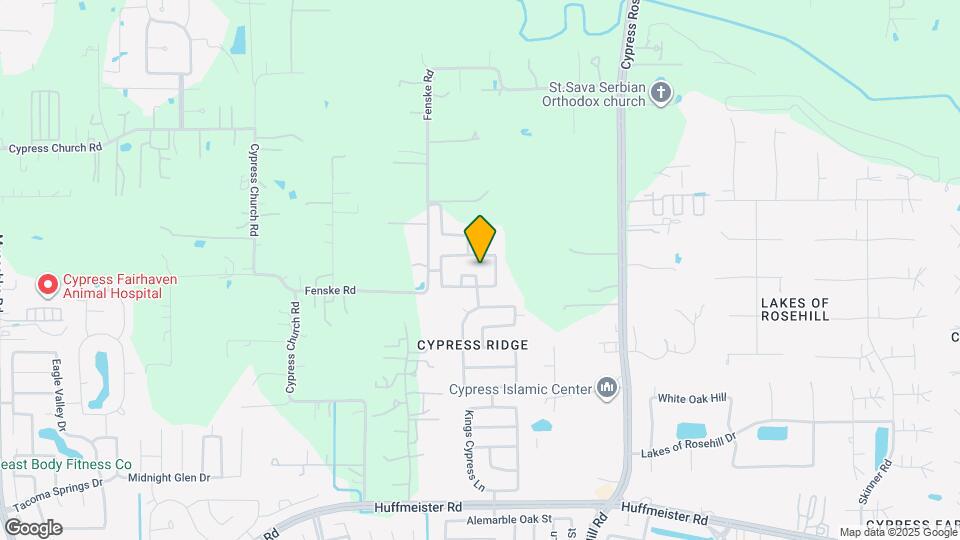 18202 Coreland Ln Map and Location Details