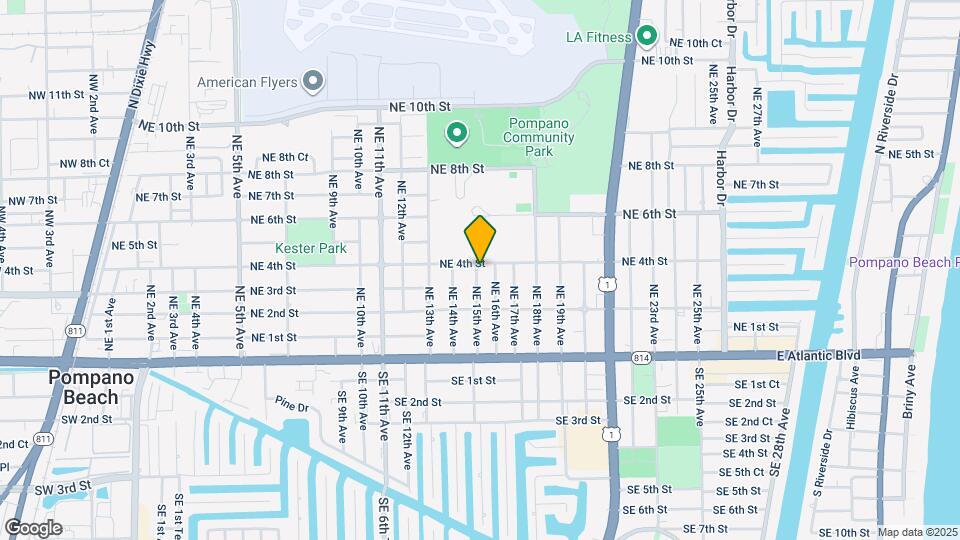 1500 NE 4th St Map and Location Details