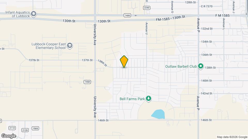 13803 Avenue W Map and Location Details