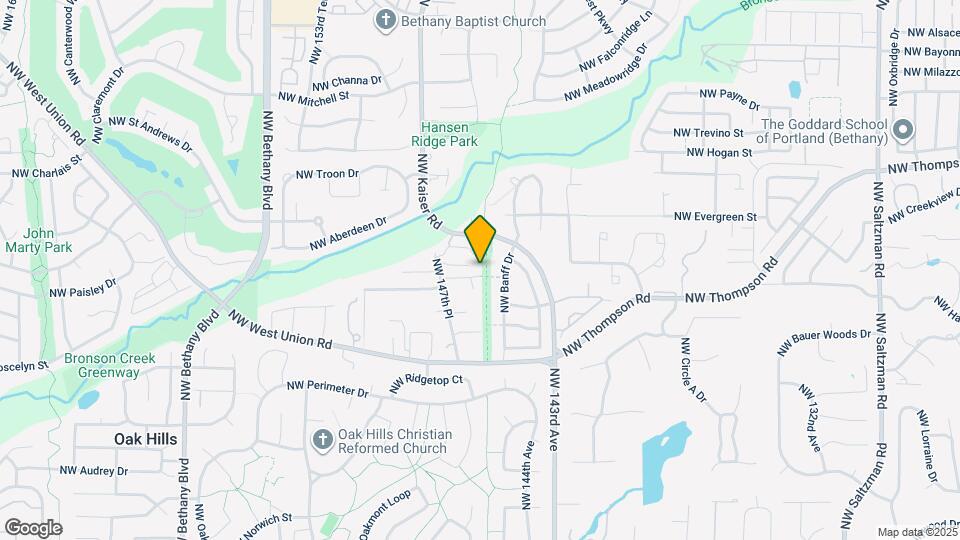 14615 NW Fricke Ln Mapa y Detalles de la Ubicación