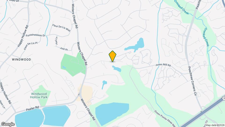 3602 Jones Mill Rd Map and Location Details