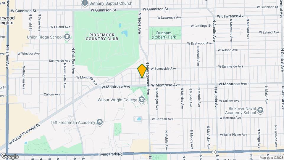 4419 N Nagle Ave Mapa y Detalles de la Ubicación