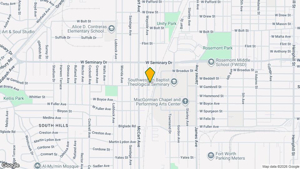 4441 Wayside Ave Map and Location Details