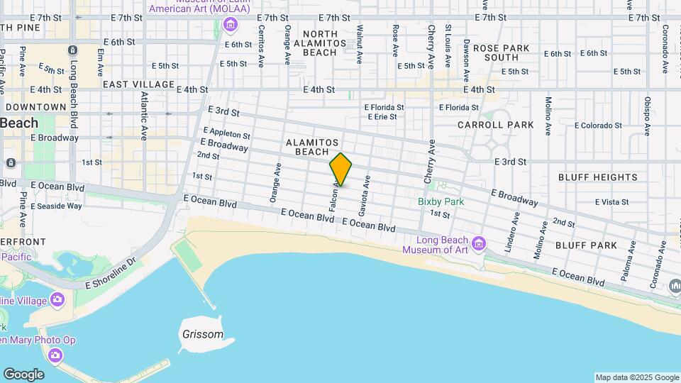 1511 E 1st St Mapa y Detalles de la Ubicación