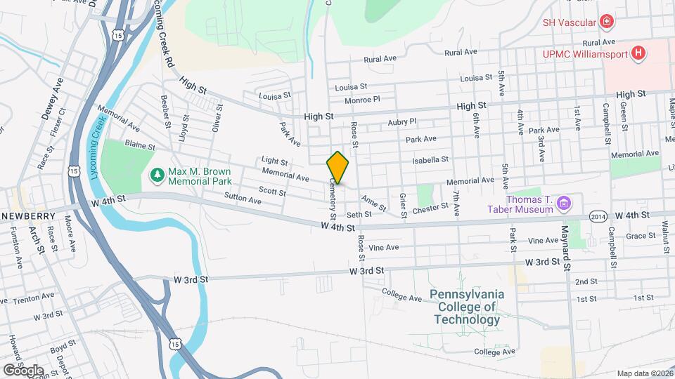 512 Cemetery St, Unit 512 1/2 Cemetery st Mapa y Detalles de la Ubicación