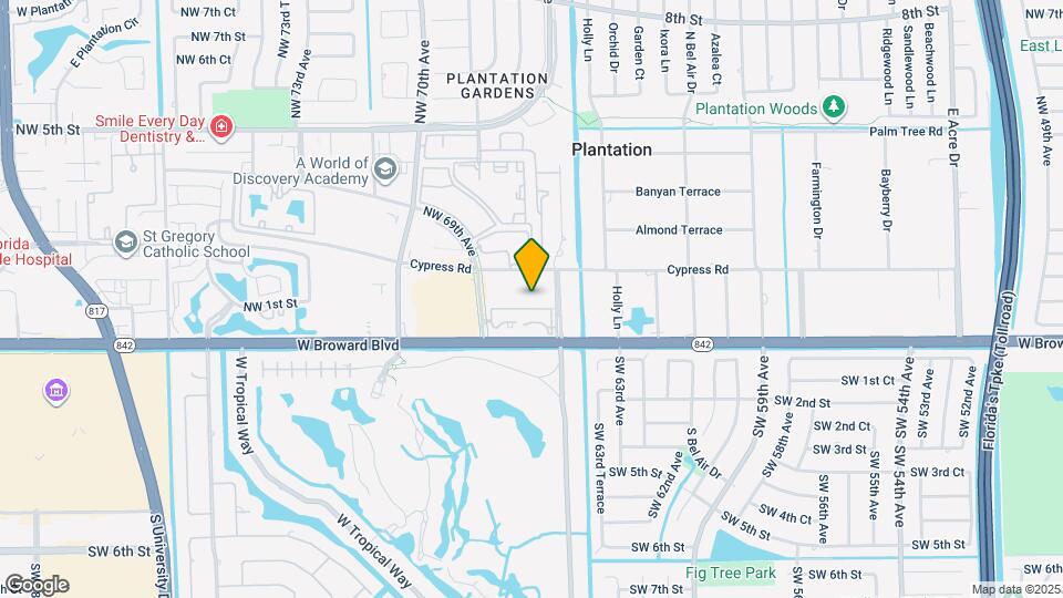 6600 Cypress Rd Mapa y Detalles de la Ubicación