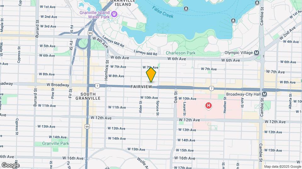 1139 W Broadway Map and Location Details
