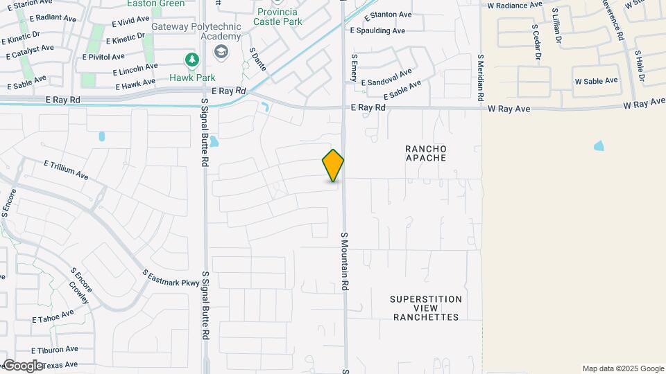 11144 E Tumbleweed Ave Map and Location Details