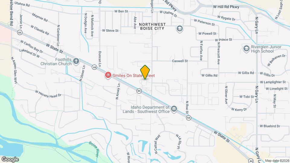 8737 W Pocono St Map and Location Details