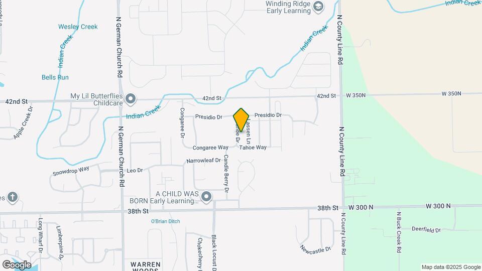 4051 Tahoe Dr Map and Location Details