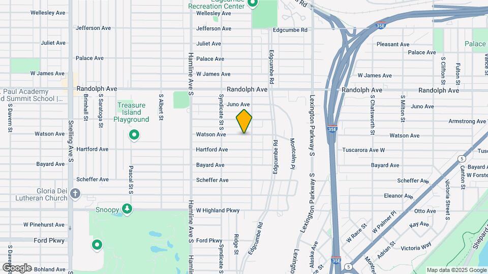 1234 Watson Ave Map and Location Details