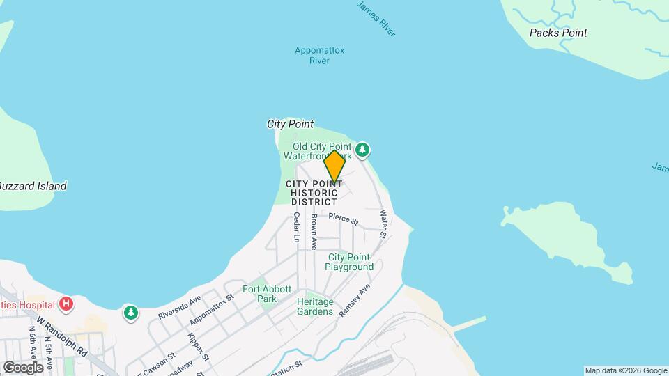 1003 Bank St Map and Location Details