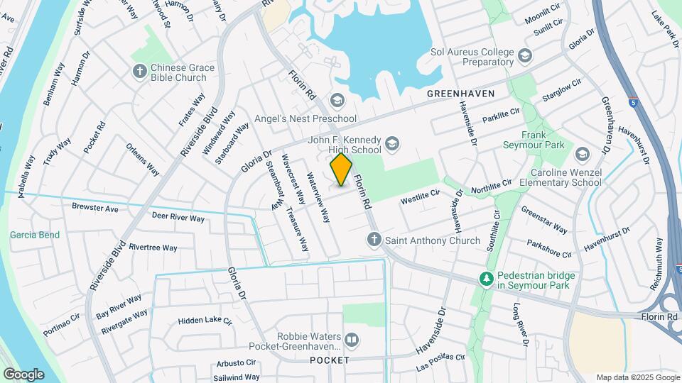 907 Roundtree Ct Map and Location Details