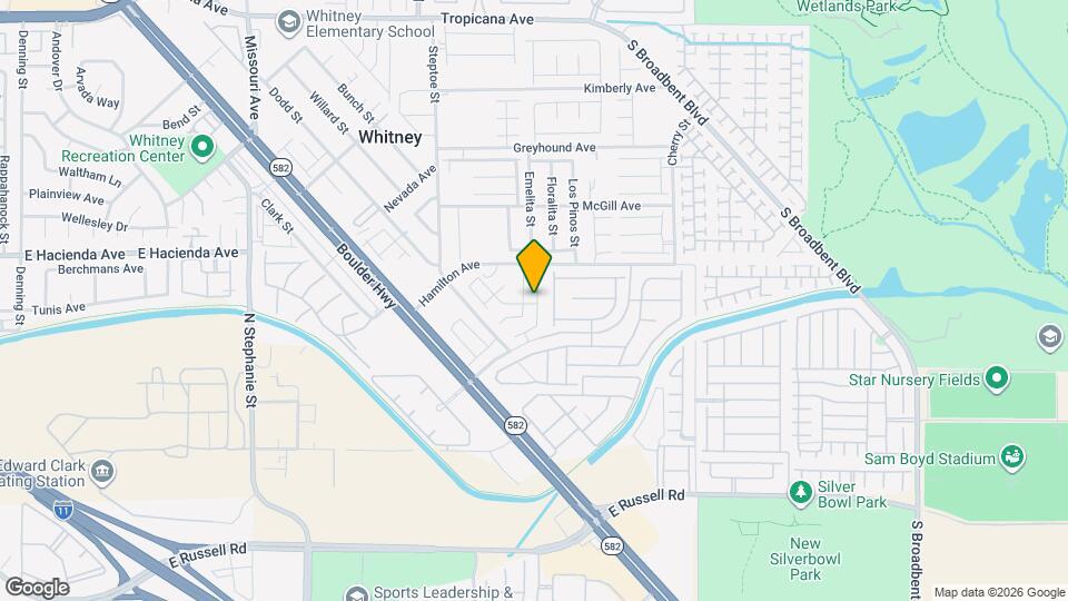 5383 Flowing Spring St Map and Location Details