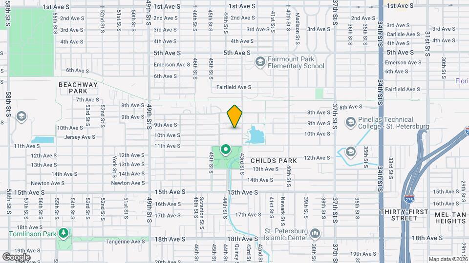 4335 10th Ave S Map and Location Details