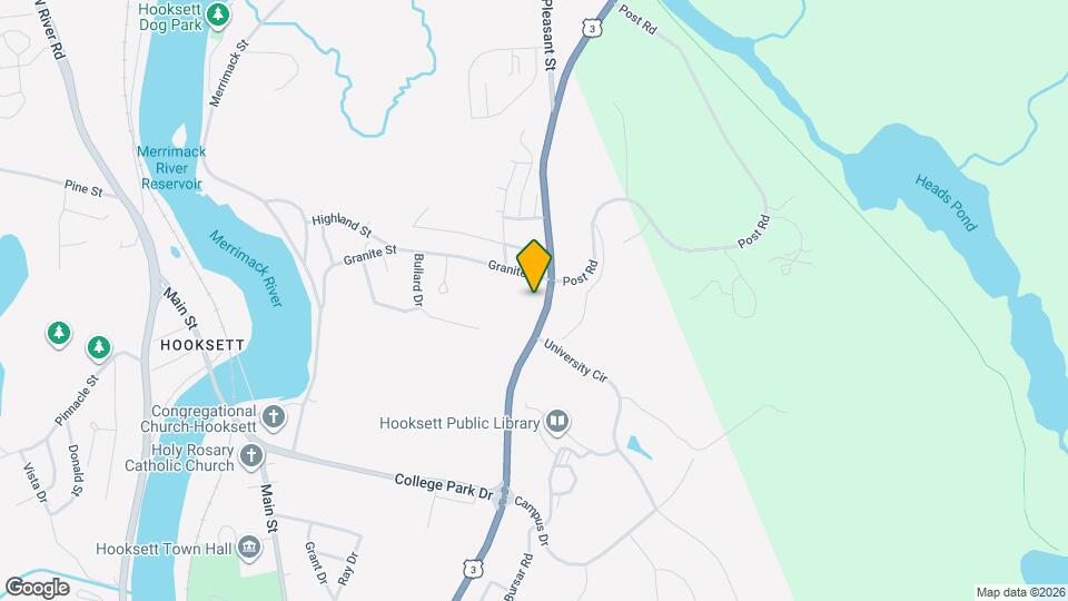 1776 Hooksett Rd Map and Location Details