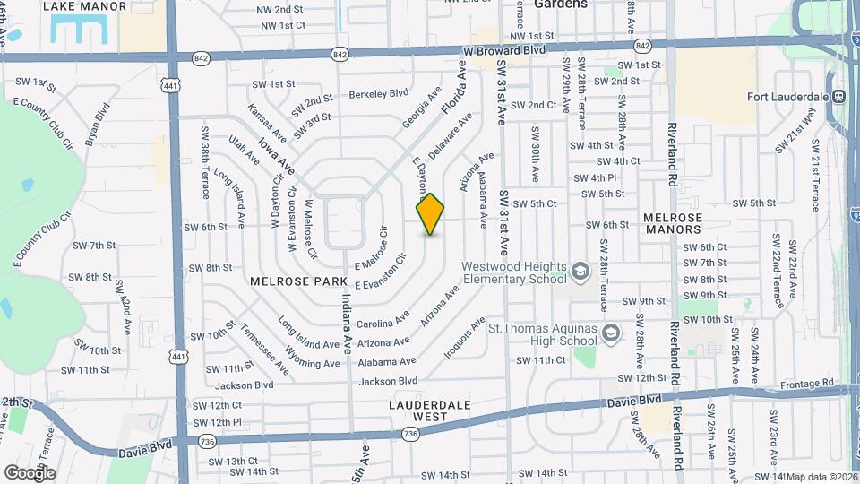 630 E Dayton Cir Map and Location Details