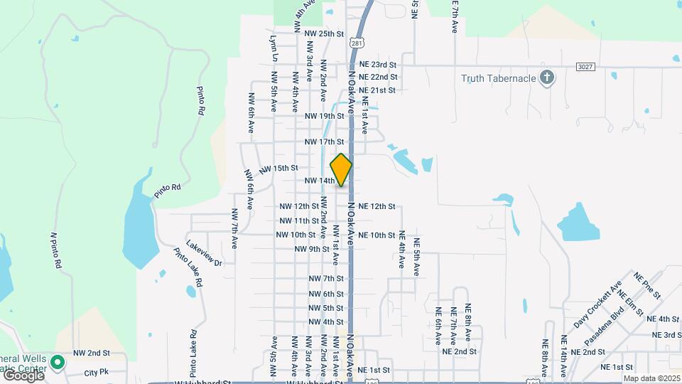 204 NW 13th St Map and Location Details