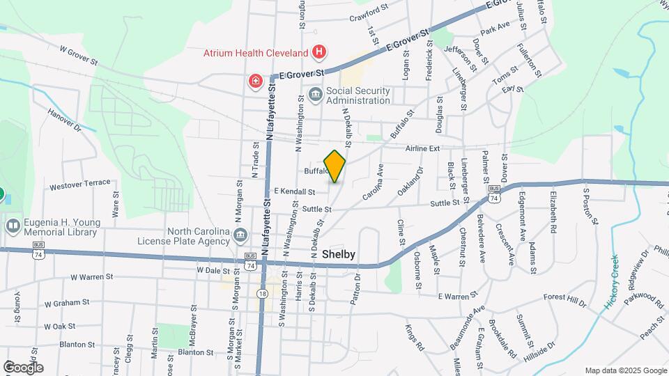 402 Wilson St Map and Location Details