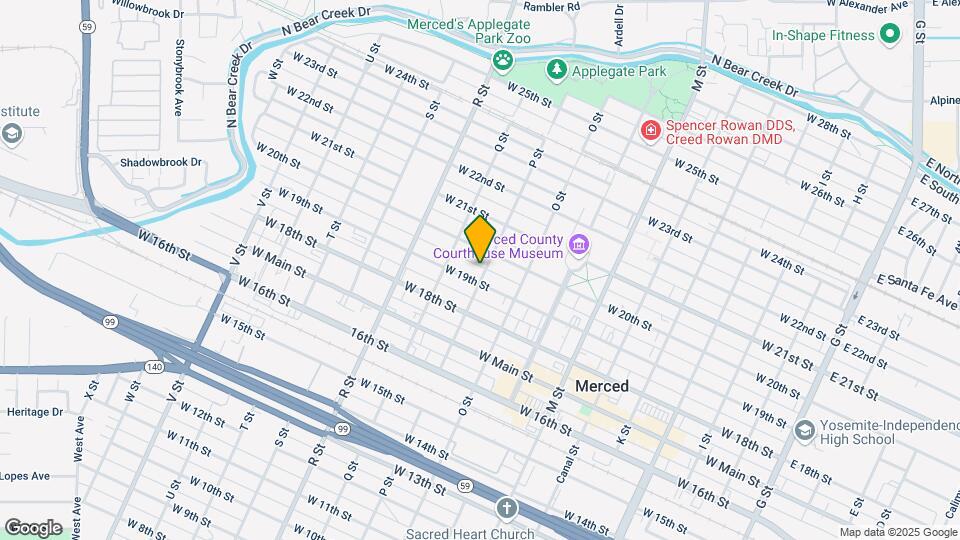 1909 P St Map and Location Details