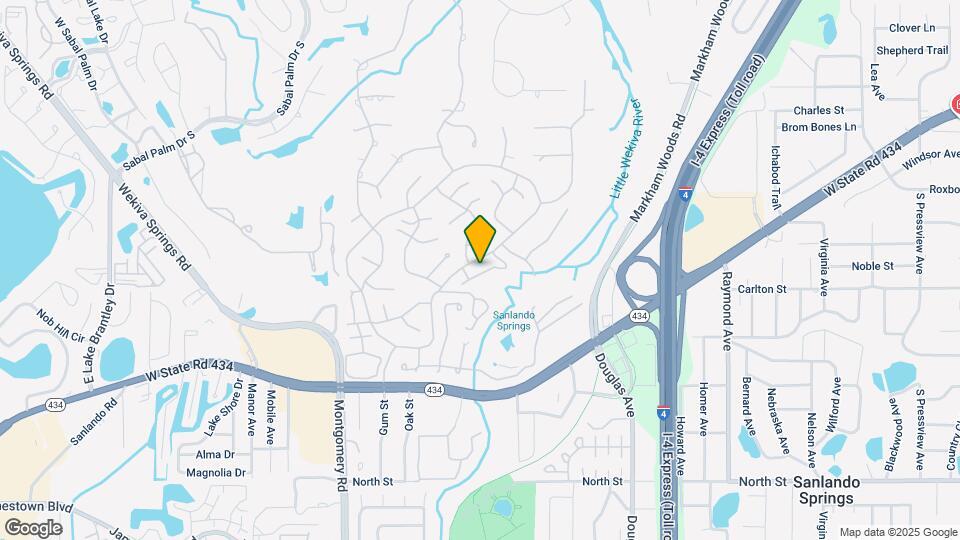 115 Tomoka Trail Map and Location Details