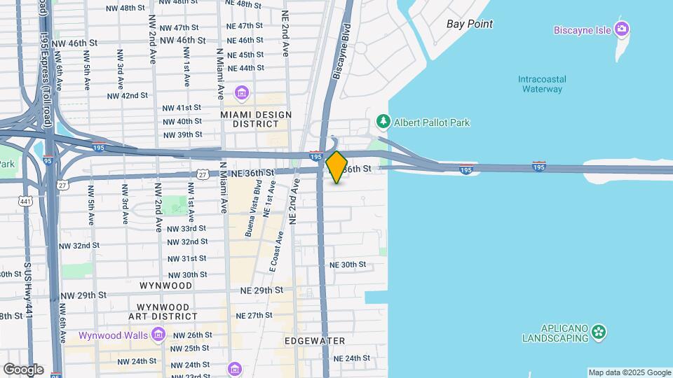 341 NE 35th St, Unit A2 Map and Location Details