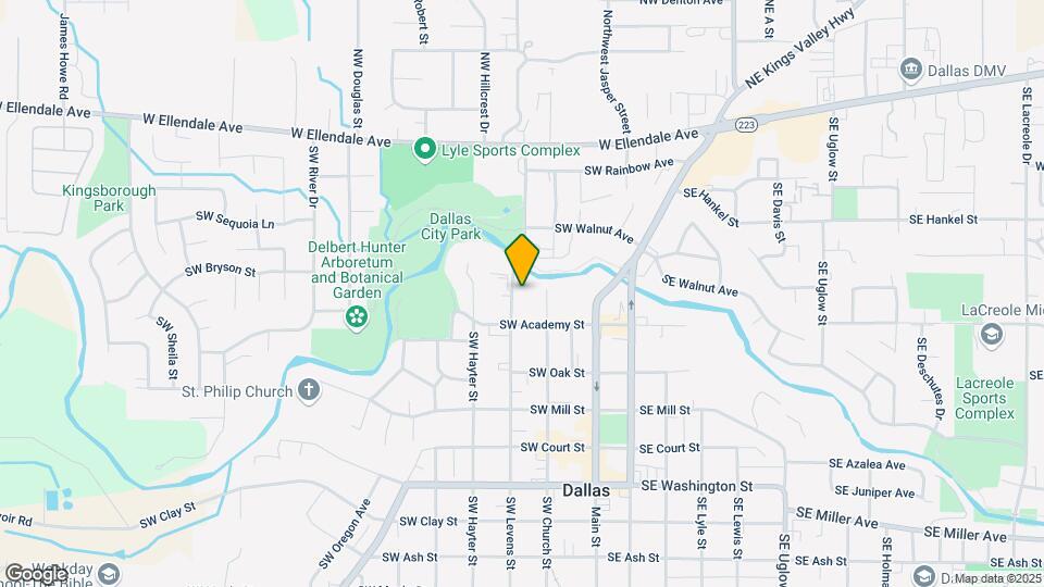 550 SW Levens St Map and Location Details