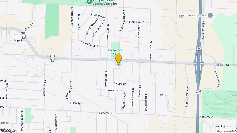 2765 E McDaniel St Map and Location Details