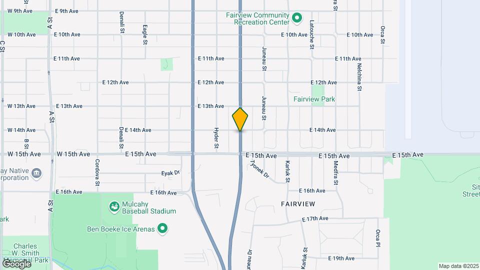 1411 Ingra St Map and Location Details