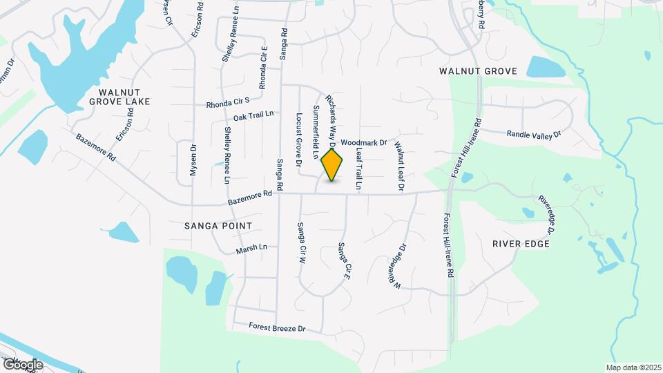 8840 Bazemore Rd Map and Location Details