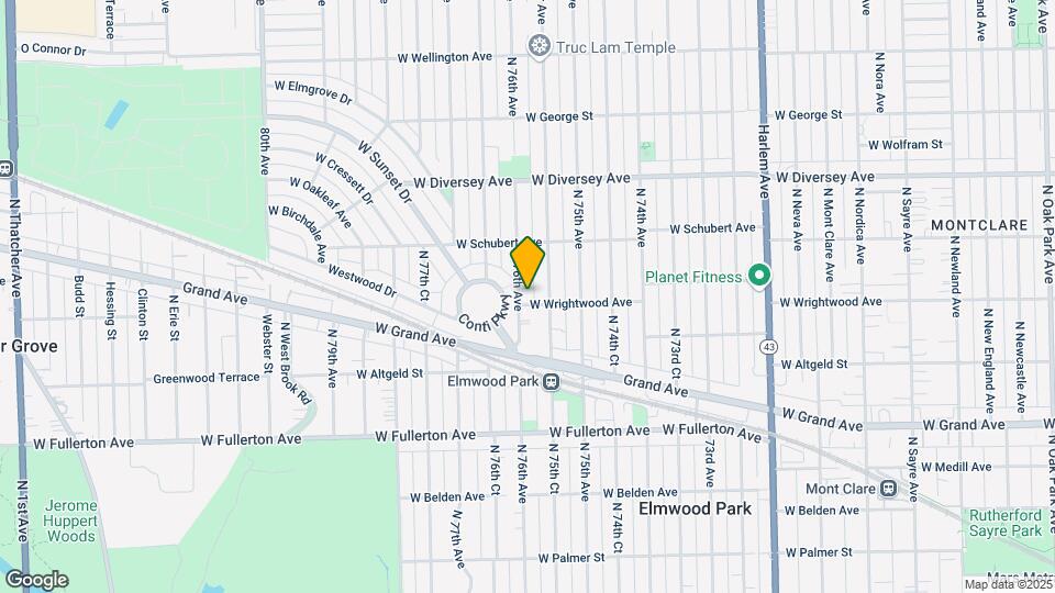 2605 N 76th Ave Map and Location Details
