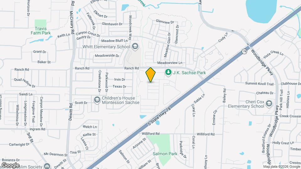 4109 Stockyard Station Ln Mapa y Detalles de la Ubicación
