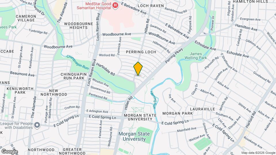 1708 Hartsdale Rd Mapa y Detalles de la Ubicación