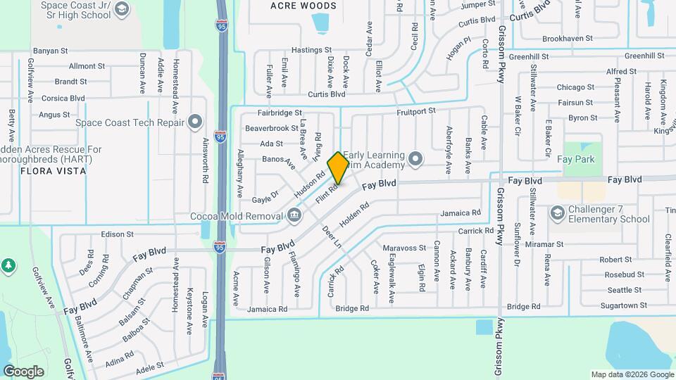 5537 Flint Rd Map and Location Details